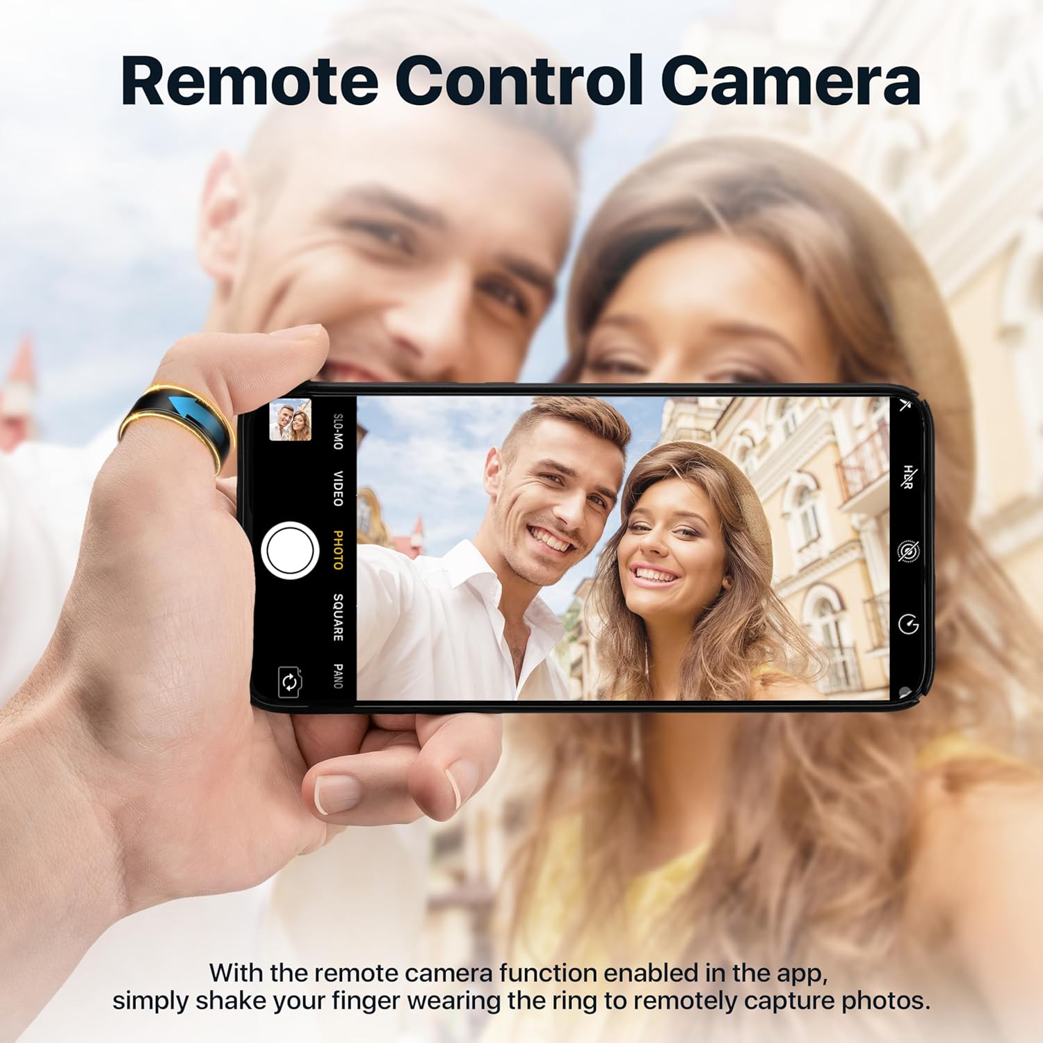 Smart Ring Health Tracker - 24/7 Fitness & Sleep Tracking with Heart Rate Monitor, IP68 Waterproof Activity Tracker for Men/Women, 50+ Workout Modes, 7-Day Battery - Image 4